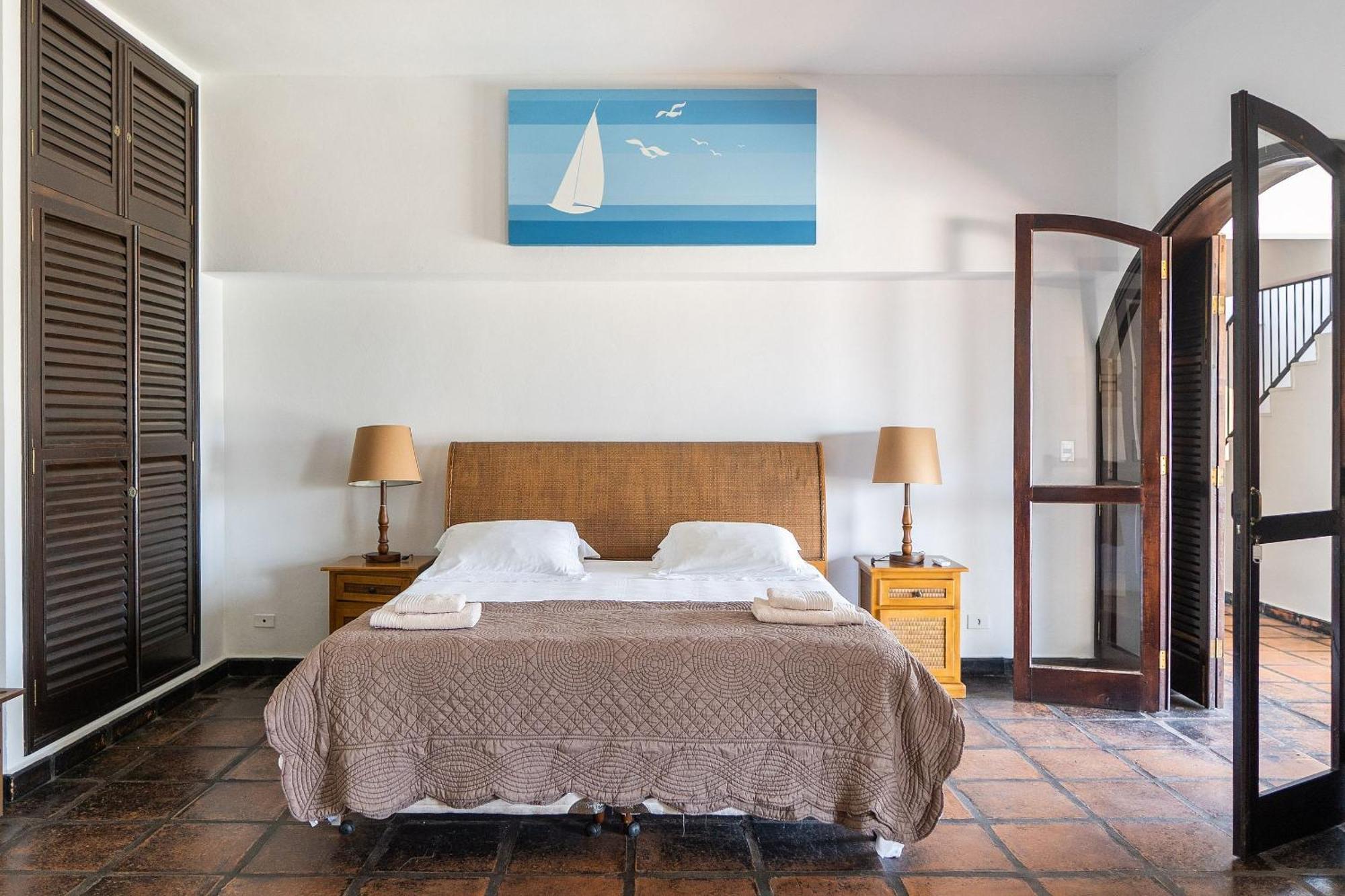 Casa luxuosa com 9 quartos e vista pro mar em Ubatuba, até 25 pessoas Exterior foto